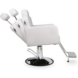 Sillon maquillaje peluqueria Noor blanco