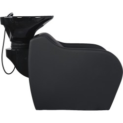 Lavacabezas Peluqueria Wisp Negro Ceramica Negra
