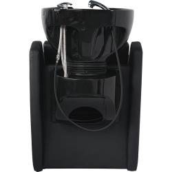 Lavacabezas Peluqueria Wisp Negro Ceramica Negra