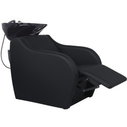 Lavacabezas Peluqueria Wisp Electrico Negro Ceramica Negra