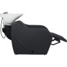 Lavacabezas Peluqueria Wisp Manual Negro Ceramica Blanca