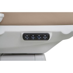 Camilla Estetica Electrica 4 Motores Cozy Beige con Calefaccion