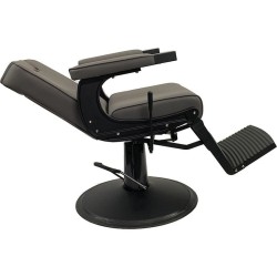 Cadeira de Barbeiro Mamba Cinzento