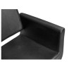 Sillon de Peluqueria Chic Q Negra Base Redonda