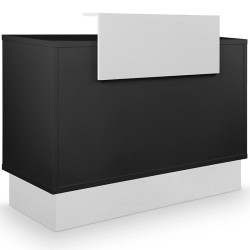 Recepcion Peluqueria Barberia Thierry Negro - Blanco