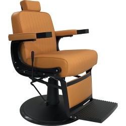 Sillon Barbero Glory Marron Anaranjado