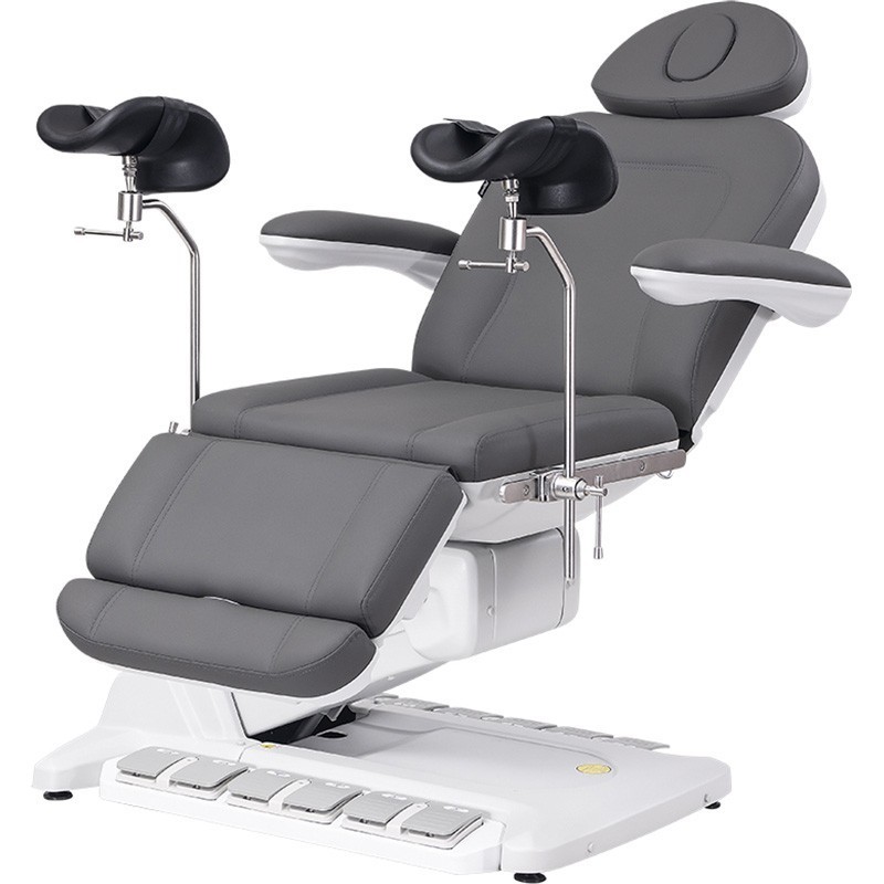 Sillon Electrico Ginecologico 4 Motores SIMUS Gris Oscuro