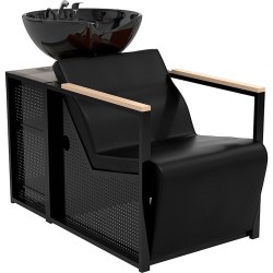 Lavacabezas Peluqueria BASIL Negro Pica Negra