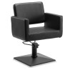 Sillon Corte Peluqueria PATRICK Negro Base Negra