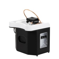 Lavacabeças Head Spa portátil com cascata, vapor e cromoterapia