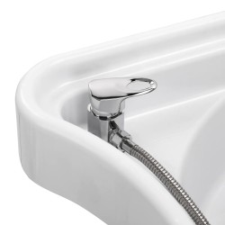 Lavacabeças Head Spa portátil com cascata, vapor e cromoterapia