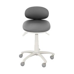 Taburete Con Respaldo SWAY Gris