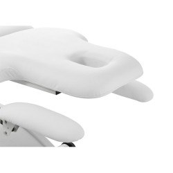 Camilla Masaje Electrica 3 Motores Cobal Blanca