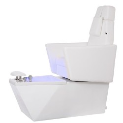 Sillon Pedicura Blanco Agate Bañera Blanca