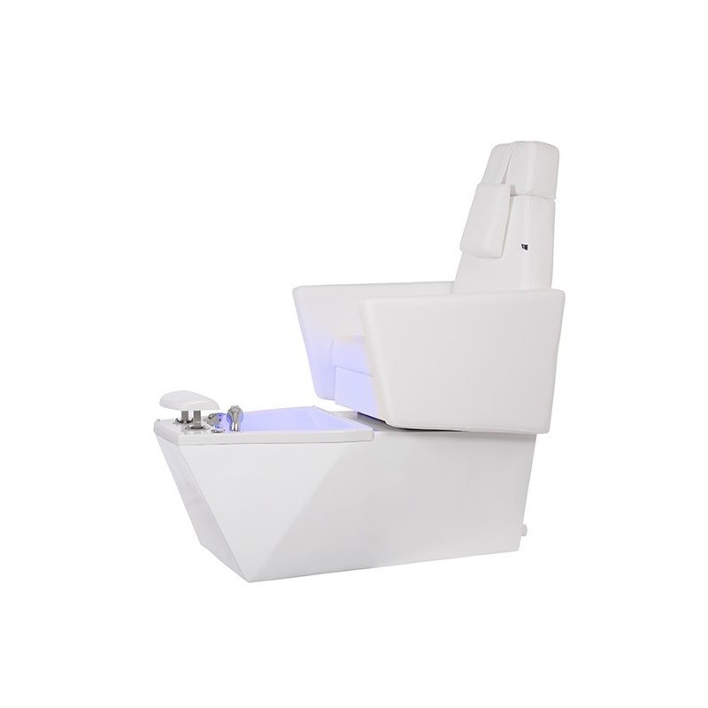Sillon Pedicura Blanco Agate Bañera Blanca
