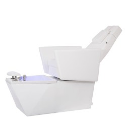 Sillon Pedicura Blanco Agate Bañera Blanca