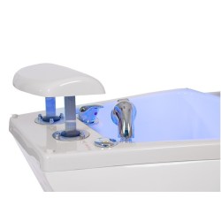 Sillon Pedicura Blanco Agate Bañera Blanca