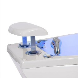 Sillon Pedicura Blanco Agate Bañera Blanca