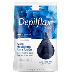Depilfax Cera Depilatoria Baja Fusion Azul