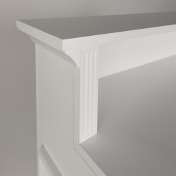 Balcão Barbearia EARL Branca