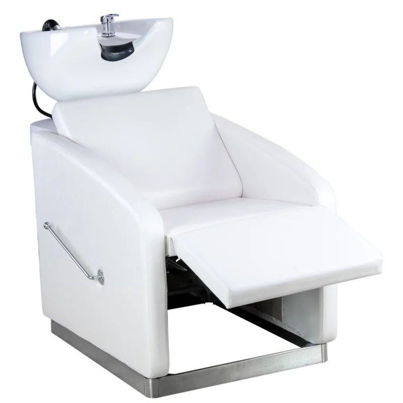 Lavacabezas Peluqueria Viola Blanco Elevacion Manual