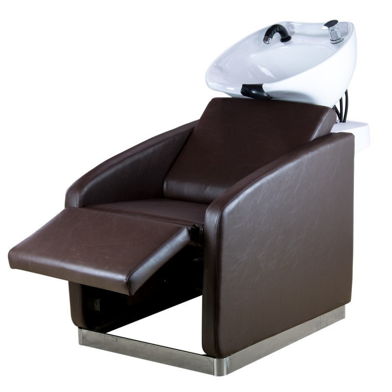 Lavacabezas Peluqueria Viola Marron Elevacion Manual