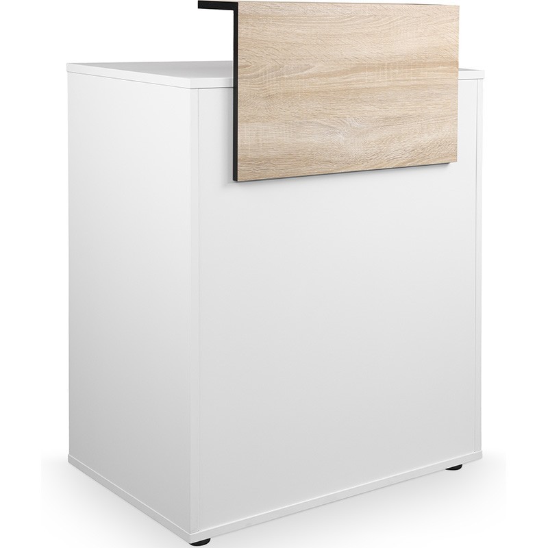 Recepção Cabeleireiro Barbearia DYLAN Branca - Madeira