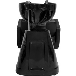 Rampa de Lavagem Knot Preta com Cuba Preta