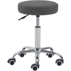 Taburete Fisioterapia DISK gris claro