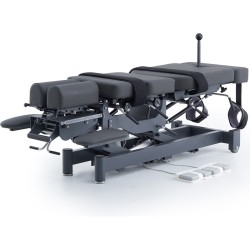 Marquesa Elétrica para Tratamento Quiroprático 2 Motores Alma Cinza