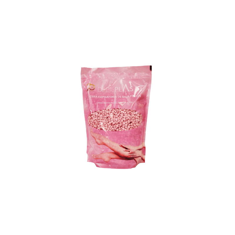 Cera Caliente en Perlas Rosa 1 Kg DP