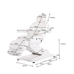 Camilla Eléctrica SPA GIR con Calefaccion Weelko 4 motores