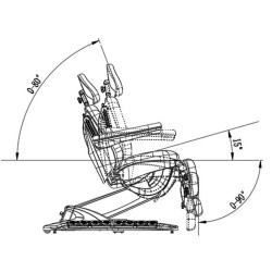Camilla Eléctrica SPA GIR con Calefaccion Weelko 4 motores