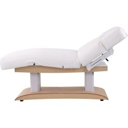 Camilla Eléctrica SPA TROCH PLUS Blanca con Calefaccion Weelko 4 motor