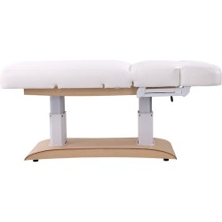 Camilla Eléctrica SPA TROCH PLUS Blanca con Calefaccion Weelko 4 motor