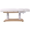 Camilla Eléctrica SPA TROCH PLUS Blanca con Calefaccion Weelko 4 motor