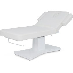 Camilla Masaje Spa Electrica 1 Motor Goid Blanca Base Blanca