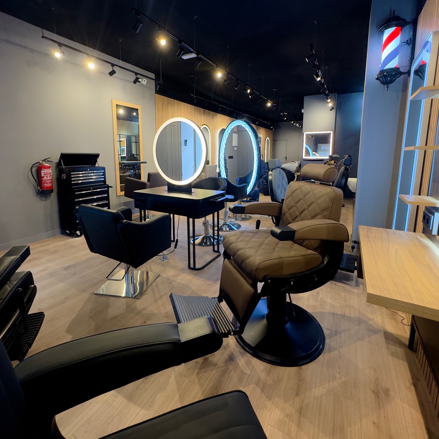 Detalle de la zona de trabajo